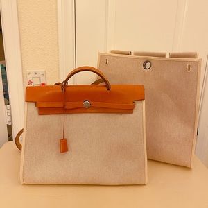 Authentic Vintage Hermès Herbag MM
